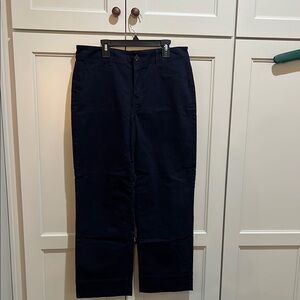 LOFT Blue Chinos Classic Cotton Blend